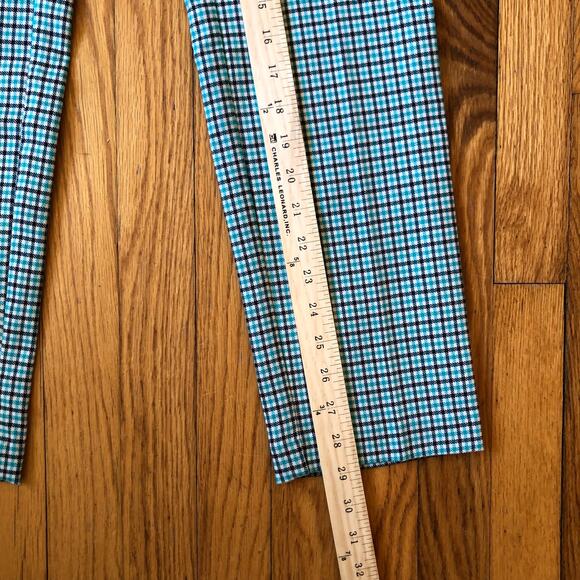 Renuar NWT Women's Pull On Tummy Control Ankle Pant Color Peacock Size 0 - Picture 4 of 10